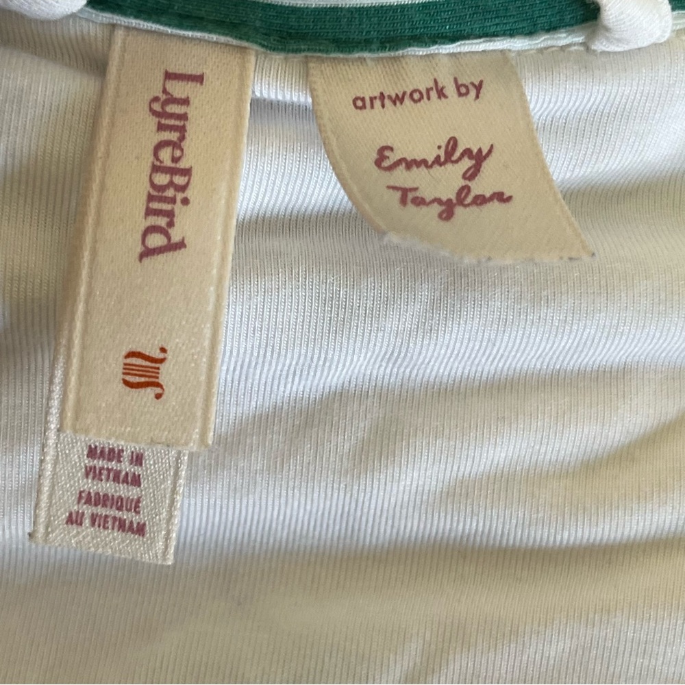 Anthropologie LyreBird ModaLuxe Pajama Top and Shorts Emily Taylor Design Sz XL - Picture 4 of 16